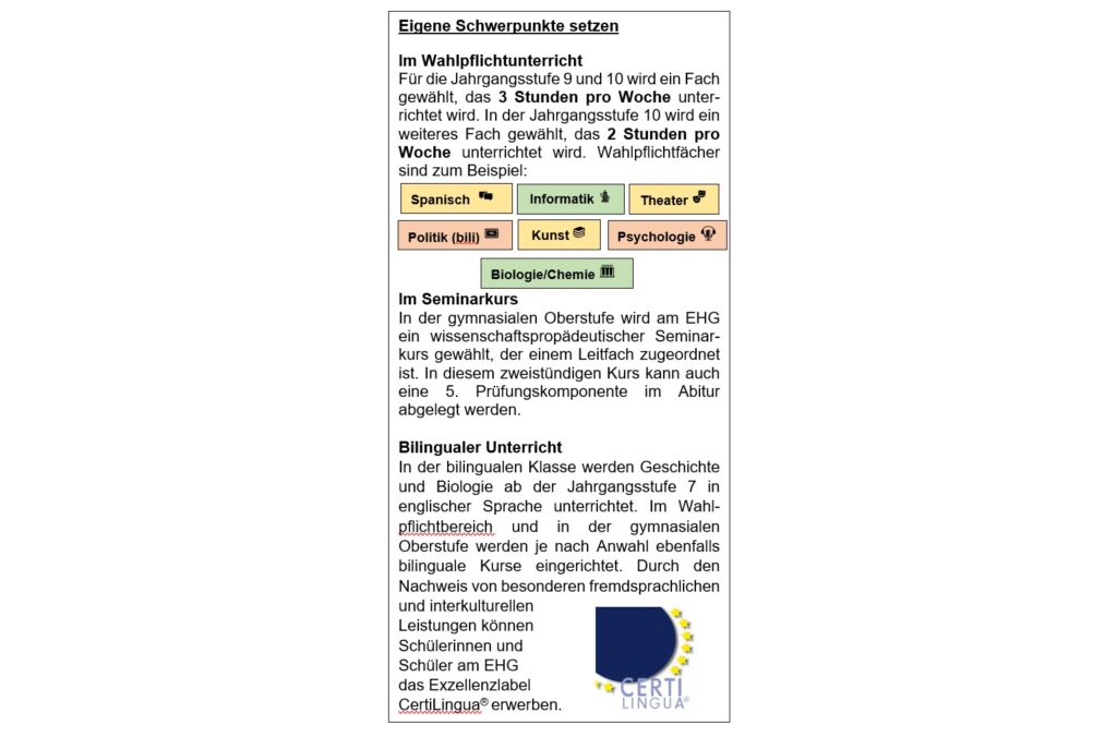4_Eigene Schwerpunkte setzen